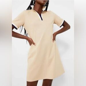 NWT Tuckernuck Tan Hutton Polo Dress -Small